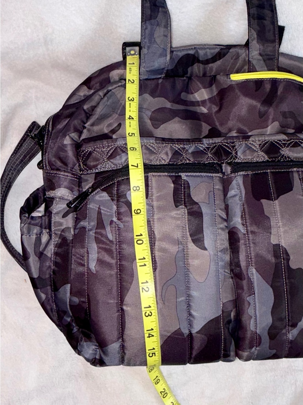 LUG Boxer Overnight Bag Quilted Camo - Picture 10 of 12